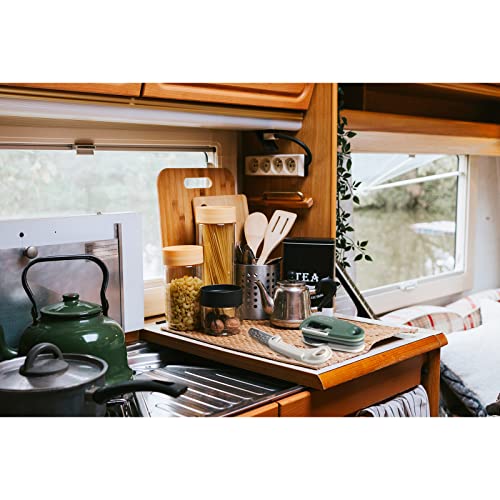 Kitchen Gadgets 6 Piece Set, Camping Cooking Utensils, Green - color: Moss Green 6pcs