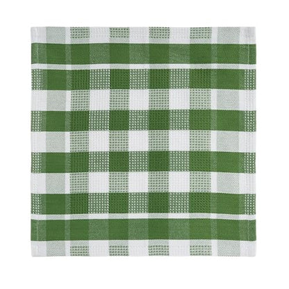 LANE LINEN Dishcloths - 6 Pack Cotton Dish Drying Towels, Soft, Durable, Absorbent Multi-Purpose Dish Cloths, 12"x12" - Olive - color: 02: Olive, size: 12"x12" - 6 Pack