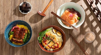 8 Inch Ceramic Ramen Bowl Set of 2, 40oz Japanese Bowls with Spoons & Chopsticks,Durable,Microwave & Dishwasher Safe,Perfect for Ramen,Pho,Salad,Soup,Noodles，Mixing bowls（Cyan Sea） - color: Cyan Sea