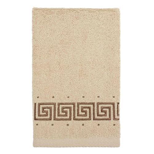 Avanti Linens - Fingertip Towel, Soft & Absorbent Cotton Towel (Athena Collection) - color: Linen, size: Fingertip Towel