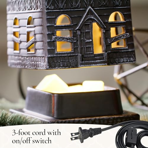 Candle Warmers Etc. Haunted Mansion Canopy Fragrance Warmer – Use with Any Wax Melts - size: Haunted House