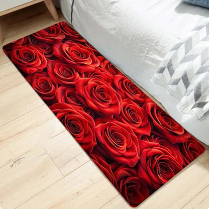 Non-Skid Low Pile Sponge Foam Door Entry Rug for Bathroom Mat,Separate Tub Shower Skid Proof Rugs, Home 3D Optical Illusion Rug Non Slip Bath Mats Welcome Mat 47 x 17.5 inches - color: Multi10