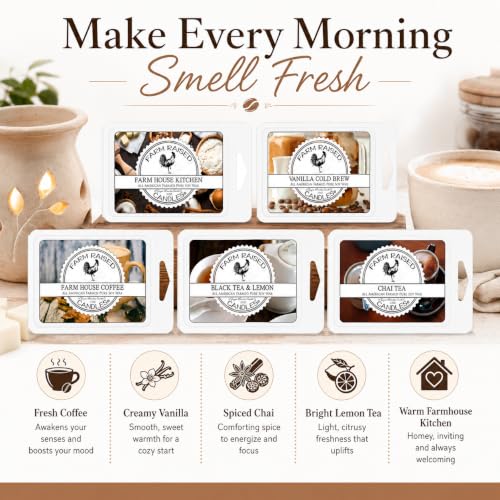 Coffee House Soy Wax Melts Variety Pack, 5 Count 1 Pound Pack