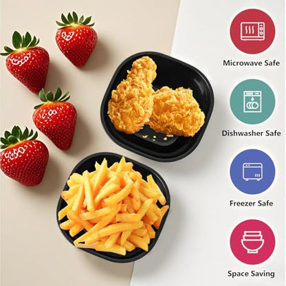 SHECIPIN 12 Pack Unbreakable Dipping Bowls, 4.5 OZ Soy Sauce Dishes，dipping sauce cups，small bowls for dips - color: 12 piece Black