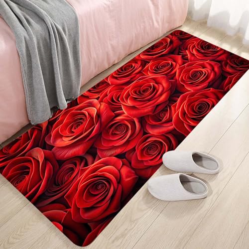 Non-Skid Low Pile Sponge Foam Door Entry Rug for Bathroom Mat,Separate Tub Shower Skid Proof Rugs, Home 3D Optical Illusion Rug Non Slip Bath Mats Welcome Mat 47 x 17.5 inches - color: Multi10