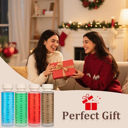 Ikeda Reed Diffuser Gift Set: 4 Luxury Scents with Eucalyptus | Home Fragrance Oils for Bedroom Bathroom Office Living Room Scents for Relaxation Focus Mood Luxury Gift Set