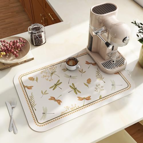 Vinyl Waterproof Placemats Set of 6 Rectangular,12"*17"-Grace B | Wipeable Beautiful Print Place Mats,Stain Resistant,Heat Resistant,Everyday Meals,Kitchen,Dinning,Holiday,Decor - color: Grace B
