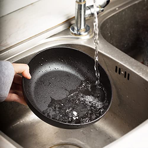 30oz Ceramic bowls set of 4-8" serving bowls for Kitchen,Pasta,Salad-Dishwasher & Microwave Safe Perfect for Housewarming, Thanksgiving, Christmas-Matte Black - color: Matte Black
