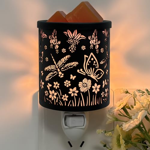 Plug in Wax Warmer for Scented Wax melt Warmer scentsy Plug in Wax melt Warmer Electric Candle Warmer Home Decor Gifts for Women(Dragonfly Butterfly) - color: 5-dragonfly Butterfly