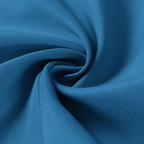 Bailarina Cloth Napkins Set of 80,17x17 inches Dinner Napkins Cloth Washable,Polyester Square Table Cloth Napkin Bulk with Hemmed Edges Ideal for Banquets, Parties and Weddings-Mediterranean Blue - color: Mediterranean Blue