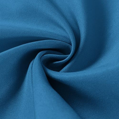 Bailarina Cloth Napkins Set of 80,17x17 inches Dinner Napkins Cloth Washable,Polyester Square Table Cloth Napkin Bulk with Hemmed Edges Ideal for Banquets, Parties and Weddings-Mediterranean Blue - color: Mediterranean Blue