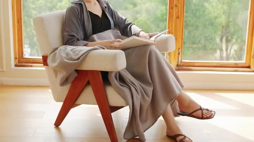 50x60 Throw Blankets, Ultra Soft Hypoallergenic Fleece Fall Throw Blanket for Livingroom, Couch, Chair, Bed, Beige Khaki - color: Sandy Khaki