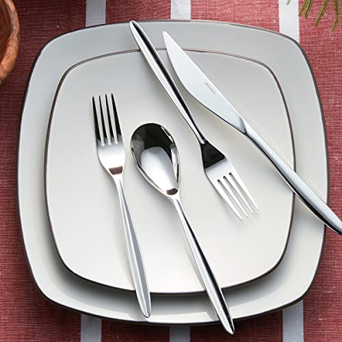 Noritake Colorwave Chocolate 4-Piece Square Place Setting, Service for 1 - color: Chocolate
