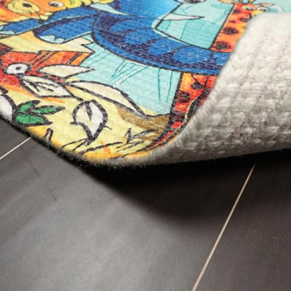 Soft Indoor Area Rug 2'x3' – 100% Polyester Non-Slip Small Accent Rug for Bedroom, Living Room, Entryway, Bathroom – Machine Washable Modern Carpet Floor Mat (1, #12) - color: #12