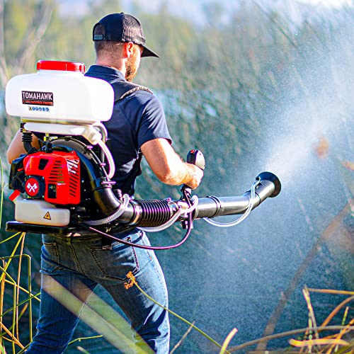 Tomahawk Power 3HP Backpack Mosquito Fogger Leaf Blower 3.7 Gallon Tank Garden Sprayer (Turbo Fogger) - size: Turbo Fogger (Standard)