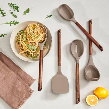 Cuisinart AcaciaFusion Set of 5 Tool Set - Tan - color: Tan