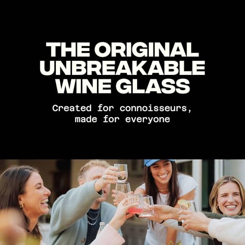 GOVINO Unbreakable Plastic Wine Glasses - Stemless Shatterproof Tritan Glassware, Fancy Cups That Look Like Glass, 12oz, Set of 2 - size: 2 COUNT