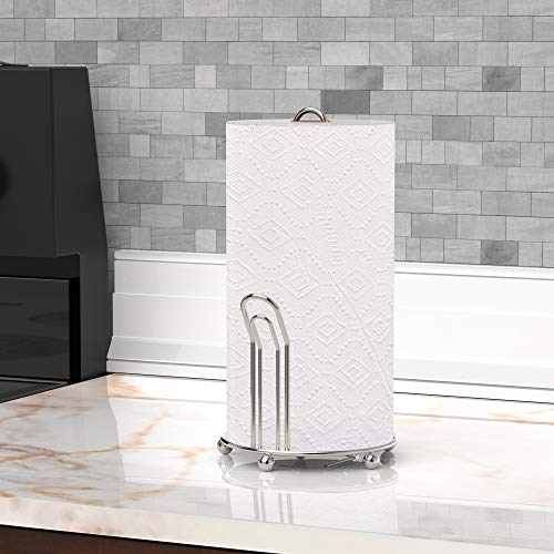 Simple Houseware Chrome Paper Towel Holder - color: Chrome