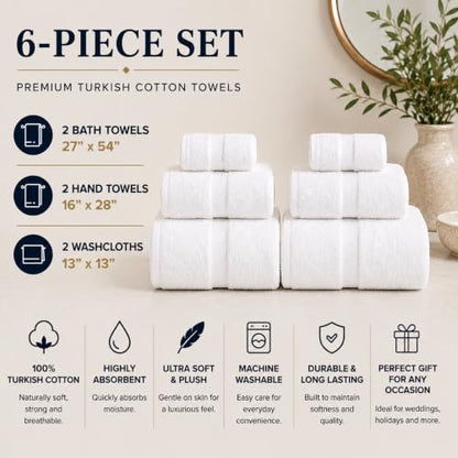 Personalized Towel Set, Custom Bath Towels with Name, Turkish Cotton Aqua | 6 Pcs Set, 100% Cotton, Embroidered, Monogrammed, Customized Gift For Adults, Wedding, Bridal Shower, Housewarming, Spa - color: Aqua, size: 6 Piece Towel Set