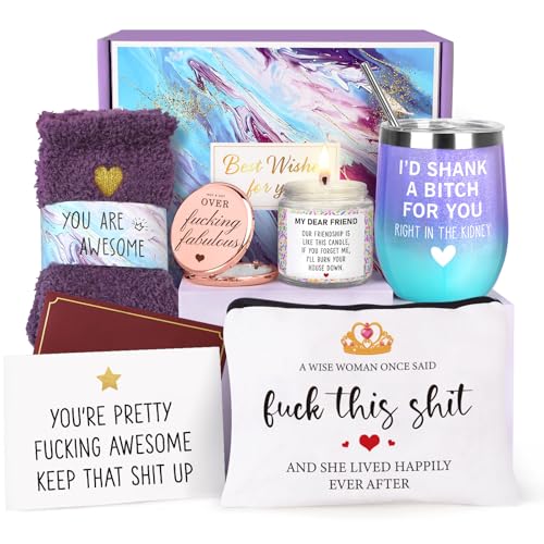 Birthday Gifts for Women Best Friend, Friendship Gift for Her, BFF Gifts for Friend Sister Bestie, Cool Gift Box for Women Female Friends Mothers Day Christmas Birthday - color: gifts for friend