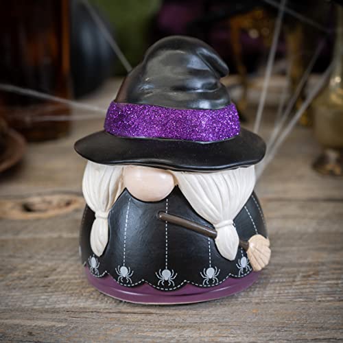 ScentSationals Glitter Witch Gnome - Wax Warmer for Scented Wax Melts | Halloween Decor, Candle Wax Melt Warmer for Long Lasting Home Fragrance - style: Glitter Witch