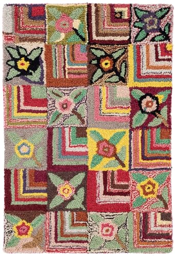 Dash & Albert Gypsy Rose MulticolorWool Runner Rug, 2'6"x8' | , , Floral & Paisley Pattern - size: 2'6" x 8' (Runner)