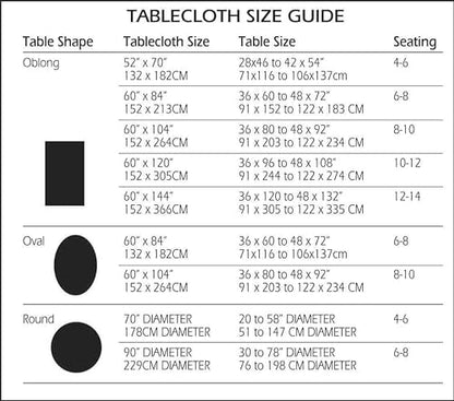 Newbridge Vinyl Oval Tablecloth with Flannel Backing, 60 x 84 Inch, Neponsit Sea Life, Waterproof, Soil Resistant Dining Room, Party and Banquet Table Cover, Starfish, Seahorses and Coral, Blue - size: 84" x 60" (Oval)