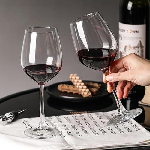 Wine Glasses Set of 8,12 oz Wine Glasses,for Red or White Wine | High-end Banquet,Wedding,Gift Goblets,Party,Bar,Anniversary,Housewarming - size: 12oz-8pcs