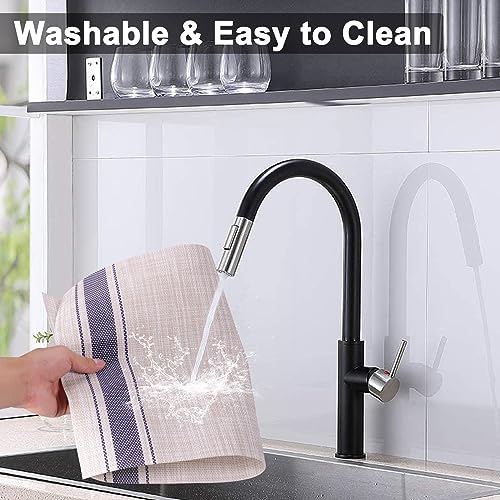 Heat Resistant Placemats Set of 6 Wipeable Washable Non-Slip Stain Proof Easy Clean Durable Kitchen Vinyl Woven Plate Mats for Dining Table, Patio Table, Flaxen - color: Beige