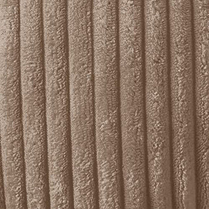 Rocking Chair Cushion Premium Tufted Pads Non Skid Slip Backed Crushed Velvet Cover Set of Upper and Lower with Ties, 21 in x 17 in | 17 in x 17 in, Velvet Taupe, Case Pack (Pack of 5) - color: Velvet Taupe, style: 21" X 17"/17" X 17" (Pack of 5)