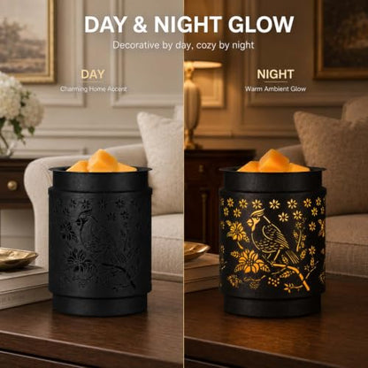 mocosa Metal Wax Melt Warmer Electric Candle Fragrance Burner | Oil Burner 2 in 1，Gifts for Women，Mother's Day，for Home Office Bedroom，Cardinal Decorations - style: Cardinal