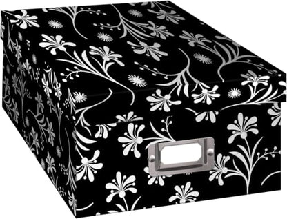 Pioneer Photo Albums B-1BW Photo Storage Box, Ruby Design (Pack of 6) - color: Ruby Design, size: Pack of 6