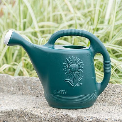 Root & Vessel 30301 Watering Can, 2-Gallon, Hunter Green - size: 2 Gallon