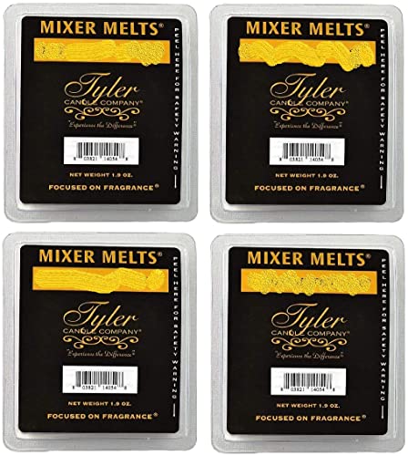 Tyler Candle Mixer Melts (Multi fragrances - Diva, High Maintenance, French Market, Kathina), 1.9 Oz - style: Multiple 4 scents