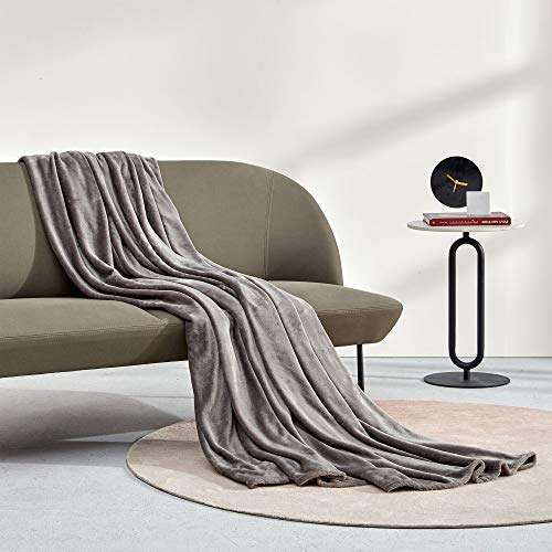 SLEEP ZONE Fleece Baby Blankets, Super Soft Flannel Fleece Fuzzy Blanket for Toddler 30x40 Inches, Cozy Lightweight Microfiber Plush Grey Throw Blanket for Girls, Boys, Toddlers - color: Grey, size: Baby/Toddler (30x40 inches)