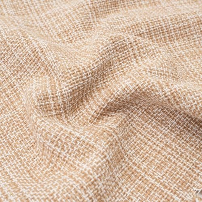 100% Cotton Table Runner - 72x13 Inch, Chambery Textured Table Runner, Durable & Elegant for Dining Table, Wedding, Restaurant, Oeko-TEX Certified - Taupe - color: Taupe