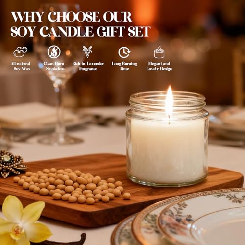 24 PCS 4oz White Soy Wax Candles, Classic Vanilla Scented Candle Gift Set | Warm & Cozy Bulk Favors for Weddings, Housewarming, Holiday Parties | Relaxing Home Fragrance. - color: Vanilla