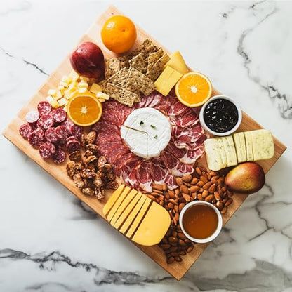 John Boos RA-Board Series Rectangular Wooden Maple Cutting Board 30”x23.25” – 2.25” Thick, 42-lb Reversible Butcher Block with Edge-Grain & Finger Grips – Made in the USA - color: Maple, size: 30"L x 23.3"W