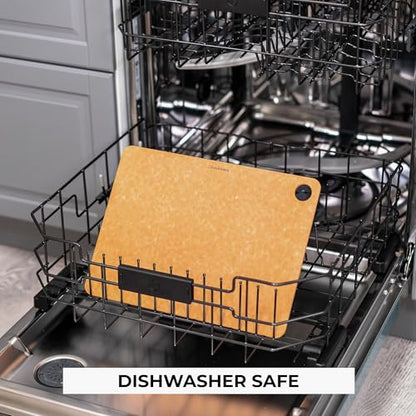 Freshware Wood Cutting Board for Kitchen, Dishwasher Safe, Large, 15" x 11.25", Natural - color: 15" x 11.25" [No Groove] [Natural], size: 15"L x 11.3"W