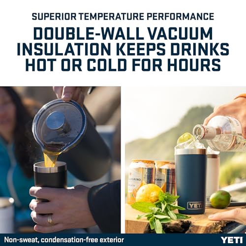 YETI Rambler 10 oz (295 ml) Tumbler with Removable Magslider Lid, Stainless Steel Vacuum Insulated Coffee Cup, Ridgeline - color: Ridgeline