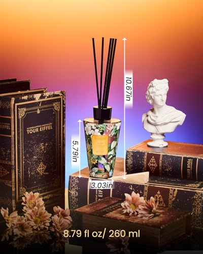 M&SENSE Reed Diffuser Set, Sage Citrus, 8.79 oz Natural Essential Oil | Non-Toxic Organic, Long-Lasting Fragrance, Ideal for Home Office, Bedroom, Gifts for Women - color: Citrus Sage