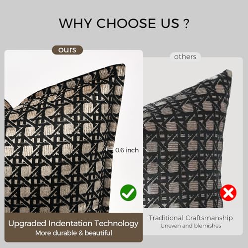 Velvet Lumbar Pillow Covers 12x20 inches, Luxury Gold Geometric Pattern Pillow Cover, Modern Luxury Rectangle Pillow Cushion Covers for Bed Couch Sofa Living Room Bedroom - color: Gem Rhombus, size: 20" x 12" (Pack of 1)