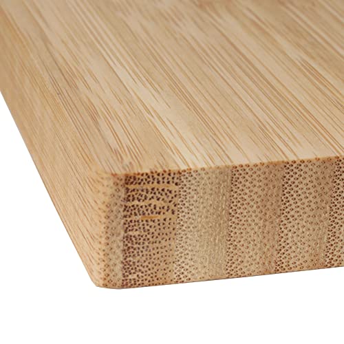 BambooMN House Shaped Bamboo Serving and Cutting Board - 11.75" x 12" x .75" - 1 Piece - size: 11.8"L x 12"W