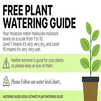 Soil Moisture Meter, Hygrometer Soil Tester for Plants, Moisture Sensor, Soil Moisture Sensor Without Battery, Ideal Garden Tool for Lawn, Indoor and Outdoor Use (3)