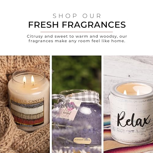 A Cheerful Giver — Lilacs In Bloom - 34oz Papa Scented Candle Jar with Lid - Keepers of the Light - 155 Hours of Burn Time, Gift Candle, Violet - size: 34oz