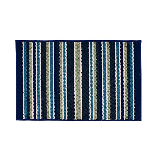 Attraction Design Indoor Doormat Absorbs Water 18" x 30" Non Slip Door Mat for Front Door Inside Mat, Low-Profile Mat Entrance Rug Machine Washable Doormat for Entry (18''X30'', C) - color: C, size: 18''X30''