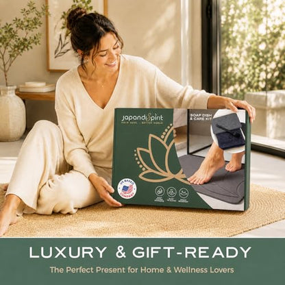 Stone Bath Mat - Diatomaceous Earth, Quick Dry - West Lotus | Non-Slip, Stone Bath Mats for Bathroom, Bath Stone, Diatomite, 23.6"x15.4", Luxury Bath Mat - color: West Lotus