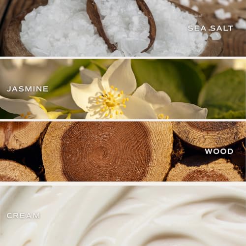 Sweet Water Decor Be Still & Know Clear Reed Diffuser Set – Aromatherapy Home Fragrance with Sea Salt, Jasmine, Cream & Wood Notes – Long-Lasting Scent for Bedroom & Bathroom – Lasts Up to 4 Months - style: Be Still & Know