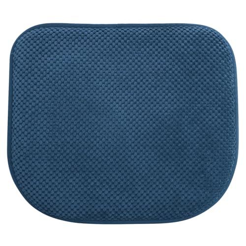 Blue Foam Seat Cushions Kitchen Chairs Pads for Dining Chairs Non Slip Office Seat Cushions Washable U Shaped Soft Thick Large Metal Wooden Chair Cushions,17" x 15" | 17x15 U Shaped Outdoor Patio Chair Cushions Washable Soft Thick Memory Foam Large Office