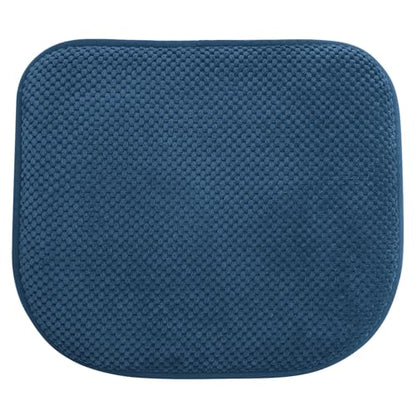 Blue Foam Seat Cushions Kitchen Chairs Pads for Dining Chairs Non Slip Office Seat Cushions Washable U Shaped Soft Thick Large Metal Wooden Chair Cushions,17" x 15" | 17x15 U Shaped Outdoor Patio Chair Cushions Washable Soft Thick Memory Foam Large Office